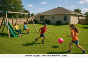 family-friendly homes Lee County GA